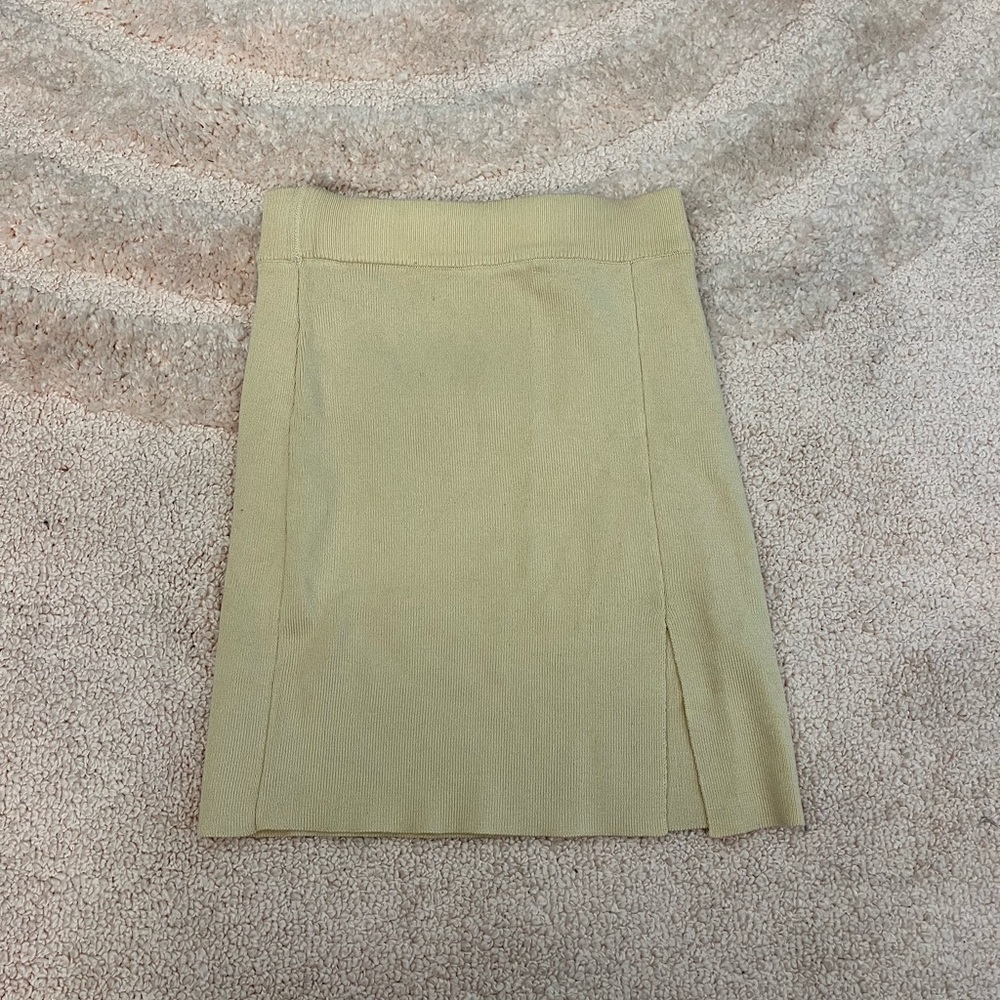 Princess Polly Nude Mini Skirt